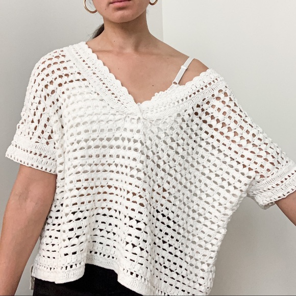 massimo dutti / crochet top - Picture 2 of 2